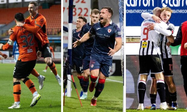 Dundee United, Raith Rovers and Dunfermline matches will be broadcast live on the BBC. Image: SNS.