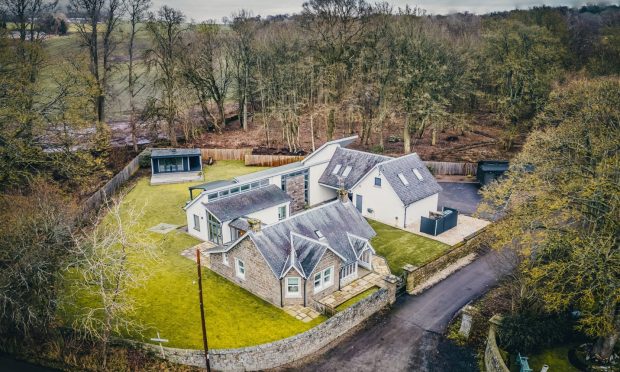 West Lodge is a stunning countryside home near Dundee.