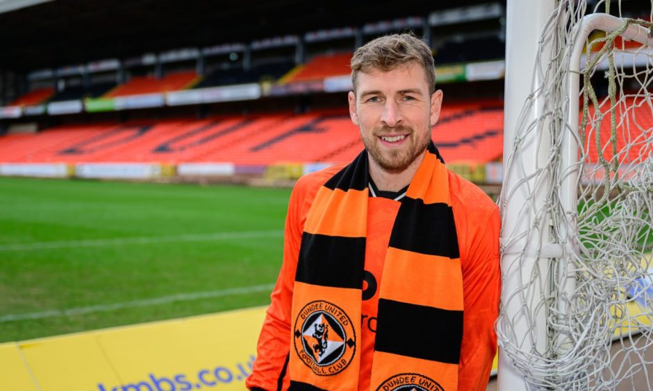 David Wotherspoon of Dundee United pictured at Tannadice