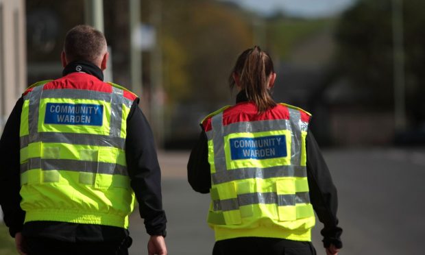 Angus community warden numbers could be cut by a third. Image: Kris Miller/DC Thomson