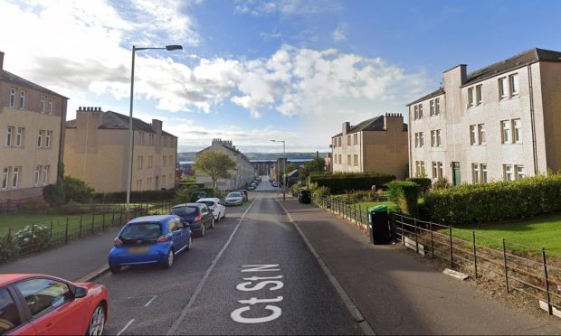 A view of Court Street North in Dundee.