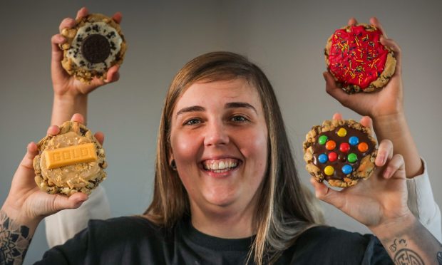 Carnoustie's Kelsi Davis started her business Baked House Co at 27 back in 2021 and has been flourishing ever since. Image: Mhairi Edwards/DC Thomson
