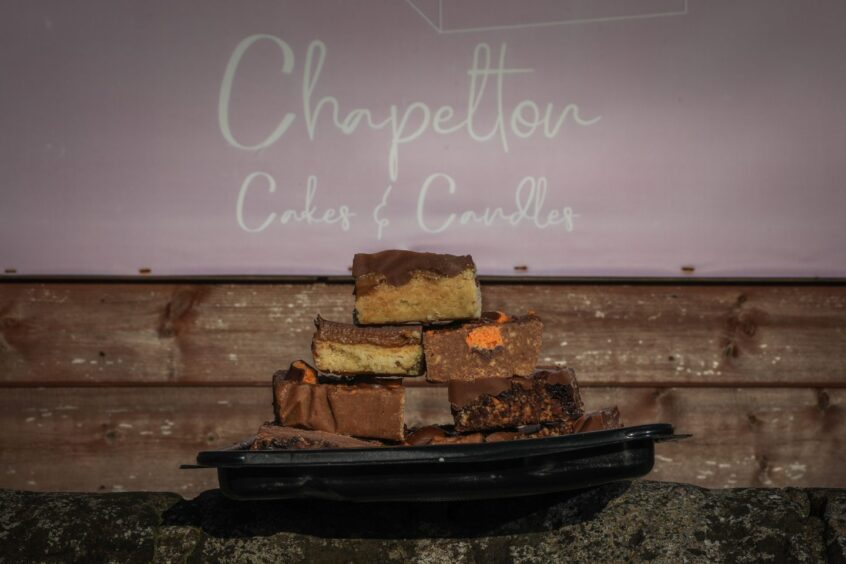 Chapelton cakes and candles cafe near Arbroath