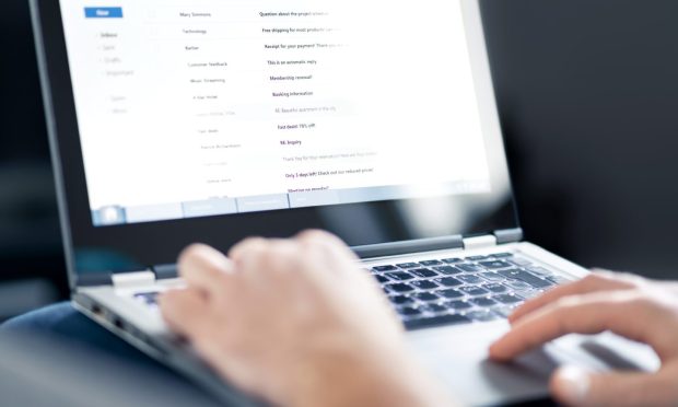 The email chain was leaked by Angus Council in error. Image: Shutterstock