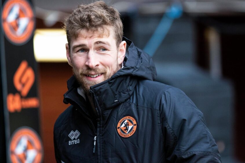 David Wotherspoon, pictured, was given an immediate Dundee United debut