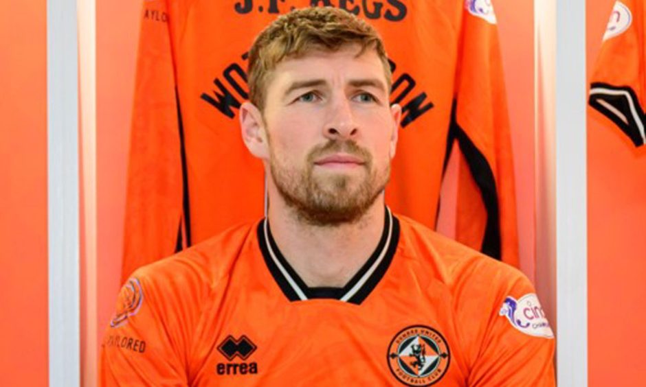 St Johnstone legend David Wotherspoon in the colours of Dundee United