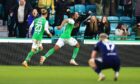 Hibs grabbed a big win over Dundee. Image: Shutterstock/David Young