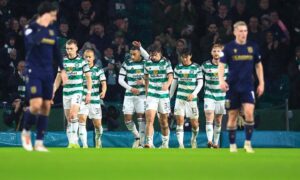 Dundee were thrashed 7-1 by Celtic. Image: Shutterstock/David Young