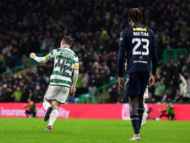 Celtic scored six in the first half. Image: Shutterstock/David Young