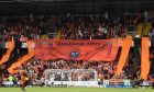 Dundee United supporters at Tannadice