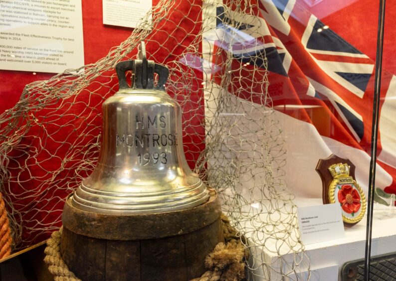 HMS Montrose ship's bell