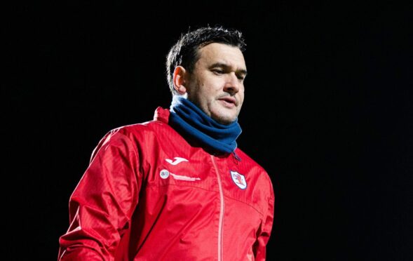 Raith Rovers manager Ian Murray.