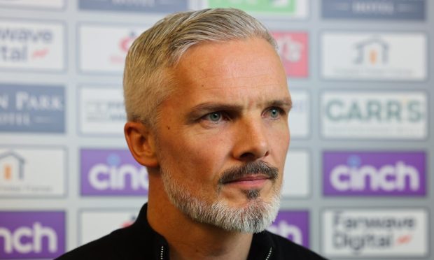Dundee United manager Jim Goodwin.