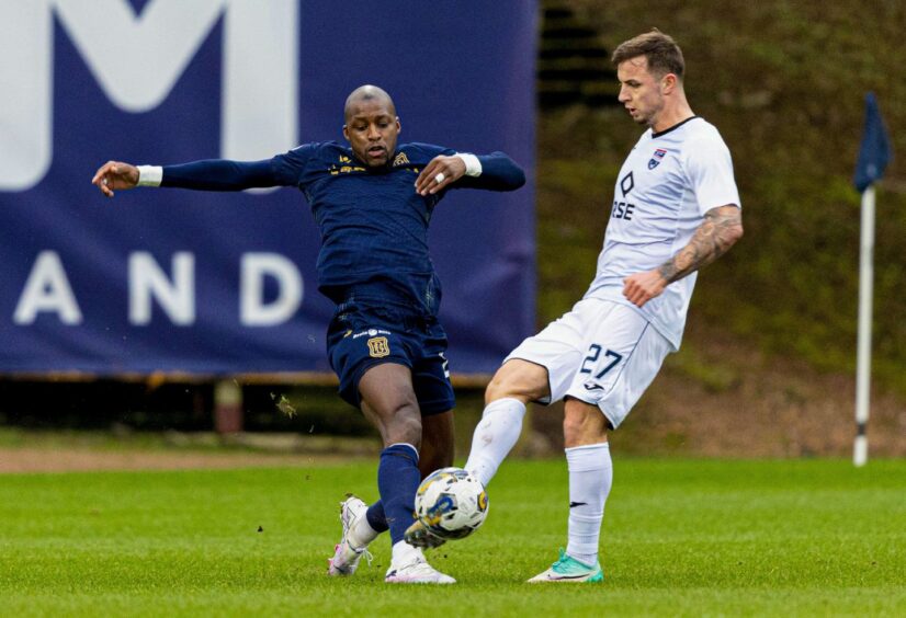 Mo Sylla, whose Dundee contract is understood to end in summer of 2024.