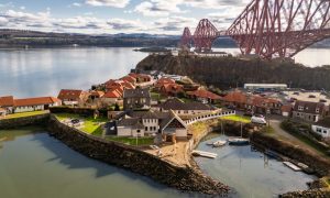 East Bay sits on the waterfront at North Queensferry. Image: Savills.
