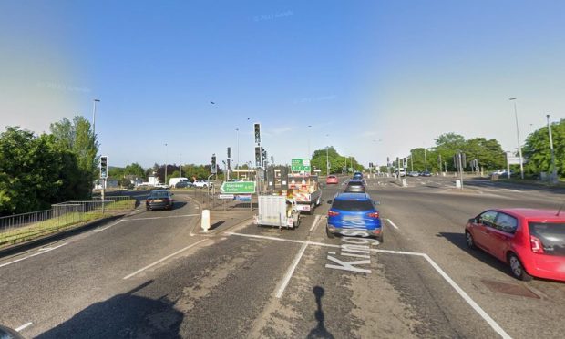 Delays on Dundee Kingsway after Crash on Forfar Road