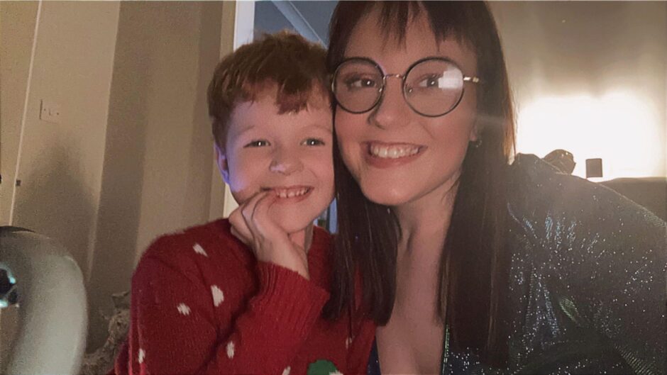Abbie credits nephew Leo with helping her to recover from eating disorder, anorexia.
