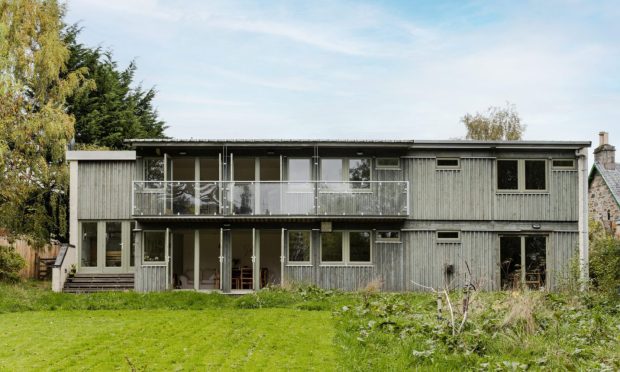 This Aberfeldy house is a superb Highland Perthshire home. Image: the Modern House.