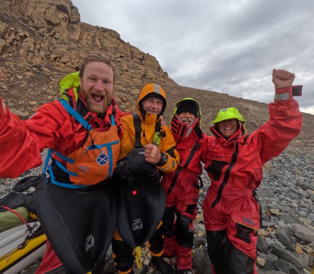 Mark Agnew and team completed world-record-breaking journey through the Northwest Passage last summer. 