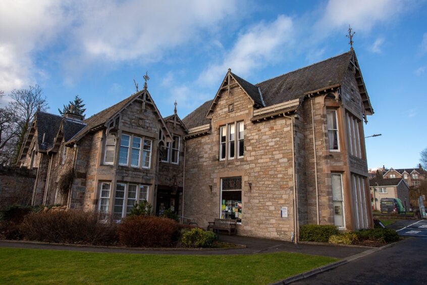 Pitlochry library exterior