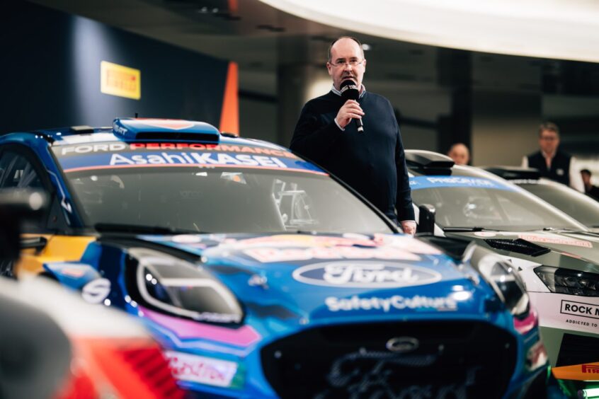 FIA Vice President Robert Reid at the Rallye Automobile Monte Carlo 2023.