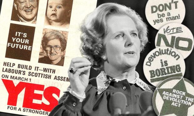 Margaret Thatcher was the biggest winner after the 1979 devolution vote. Image: Shutterstock.
