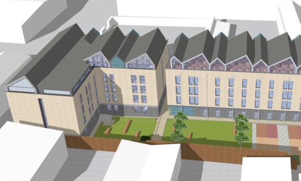 Douglas Street student accommodation plans. Image: CAG Architects.