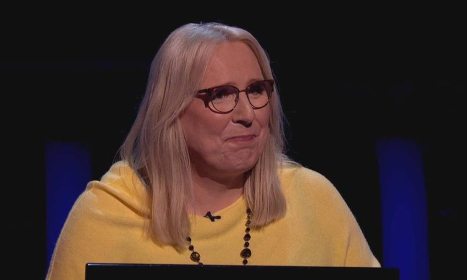 Gemma Kennedy on Who Wants To Be A Millionaire.