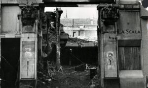 Dundee's La Scala cinema lies in ruins. It was demolished in 1968.