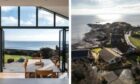 The Burntisland home has incredible views of the sea. Image: Rettie