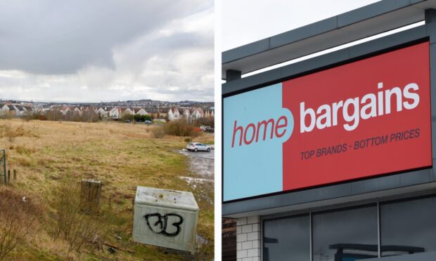 Home Bargains has returned with new plans for a store on Dunlin Drive, Dunfermline. Image: Kenny Smith/Kenny Elrick/DC Thomson