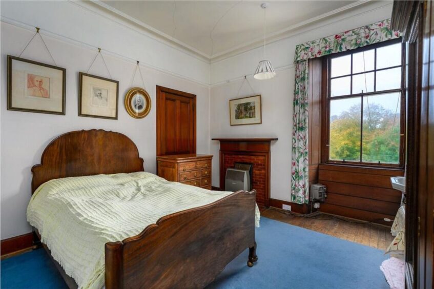 Four double bedrooms sit on the first floor. 