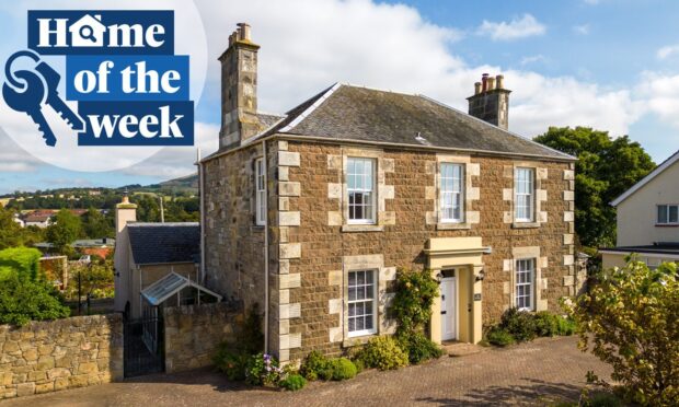 The Old Manse is a handsome traditional home in Lundin Links. Image: DTXimages.com