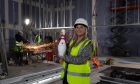 Centre manager Laura MacDougall inside the new Dundee Hollywood Bowl, where work has begun on the £3m centre. Image: Hollywood Bowl Group