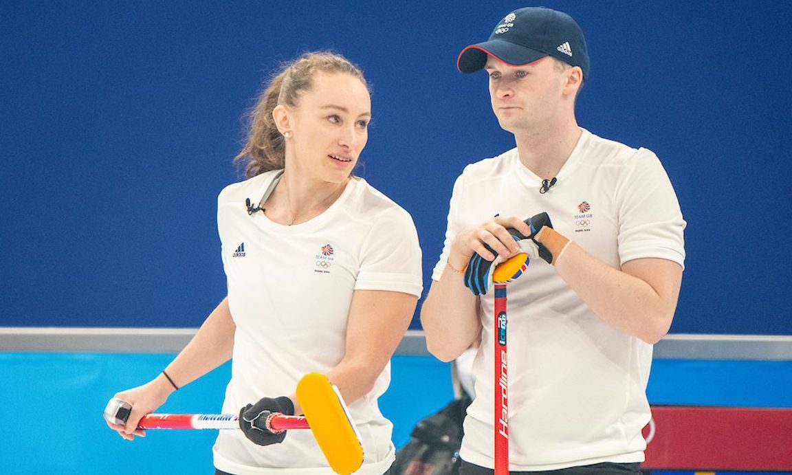 Neither Jen Dods nor Bruce Mouat won the Scottish Championships with their regular teams and now combine in mixed doubles.
