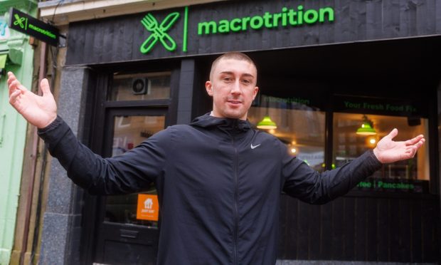 Jack Parr will open his third Macrotrition location in Dundee next month. Image: Kenny Smith/DC Thomson