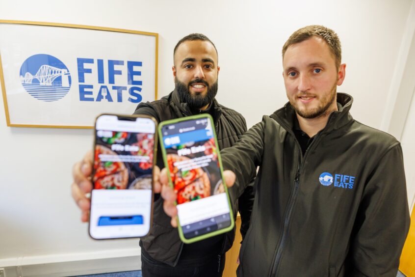 Michael and Bilal set up Fife Eats in 2023. 