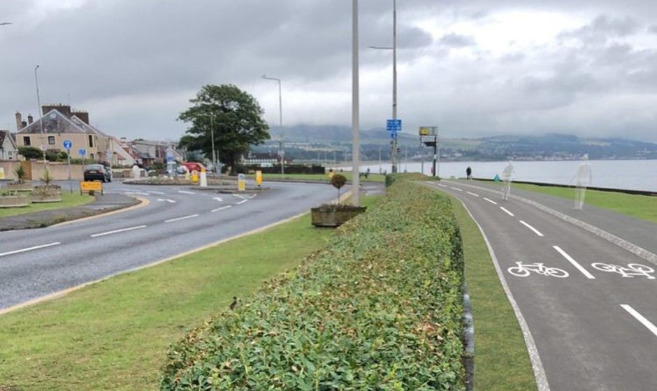 Leven Promenade will include two new cycle lanes.