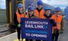 School children are counting down the days until the Levenmouth rail link opens