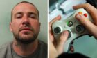 Liam Richardson was caught with a Wi-Fi-enabled Xbox in Perth Prison.