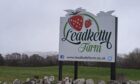 Leadketty Farm sign
