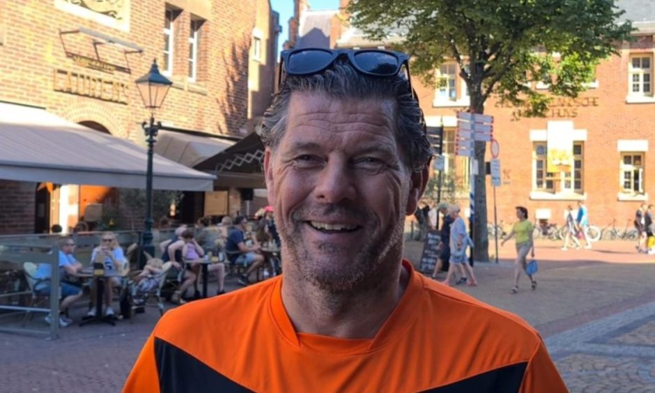 Van de Kamp was in the United end for their defeat against AZ Alkmaar in 2022