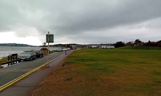 Marine Drive in Monifieth will be improved. Image: Angus Council