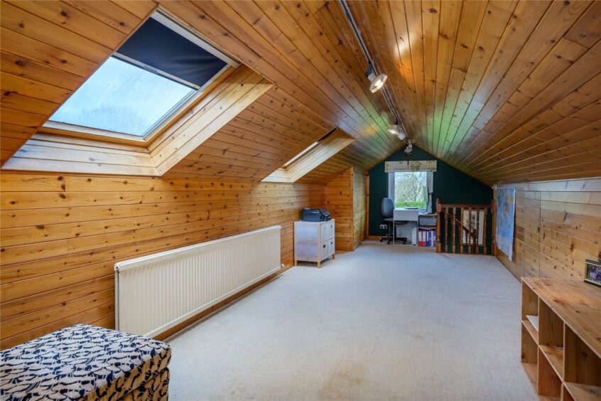 The flexible attic space in the Luxury St Andrews family home for sale