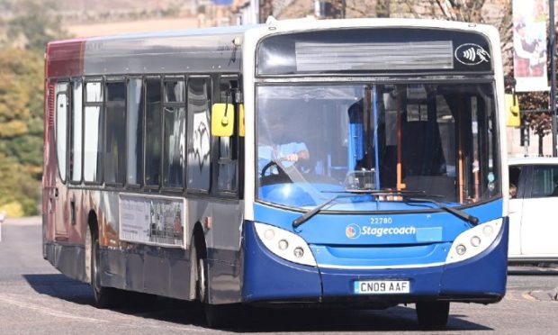 Stagecoach is planning to cut several services in Perth and Kinross. Image: Darrell Benns/DC Thomson