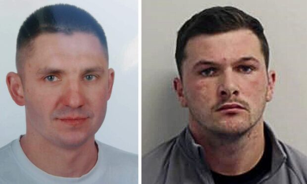 To go with story by Jamie Buchan. Murder trial Picture shows; Rafal Lyko, left, was murdered by Darren Owen. Police Scotland. Supplied by Police Scotland Date; 20/02/2024