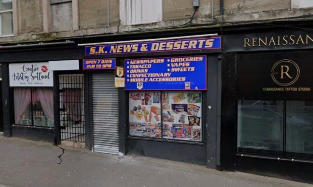 SK News & Desserts on King Street, Dundee. Image: Google Street View