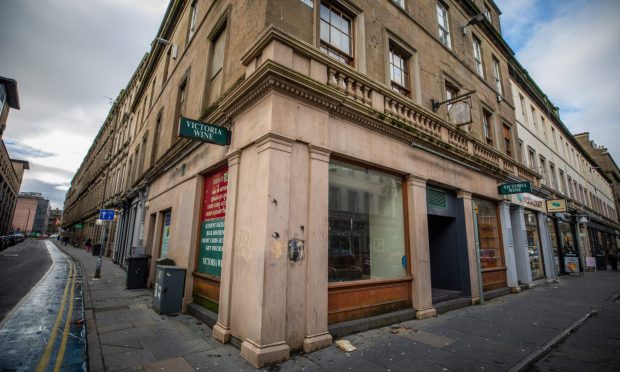 The former Victoria Wine premises on Reform Street. Image: Steve MacDougall/DC Thomson