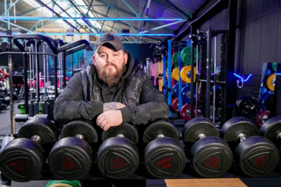 Stephen Harris, the man behind the huge new mixed martial arts gym opening in Rosyth.