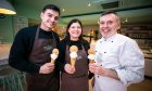 The fifth generation of the Italian family gelateria is raring to go at Jannettas in St Andrews. Image: Steve Brown/DC Thomson
